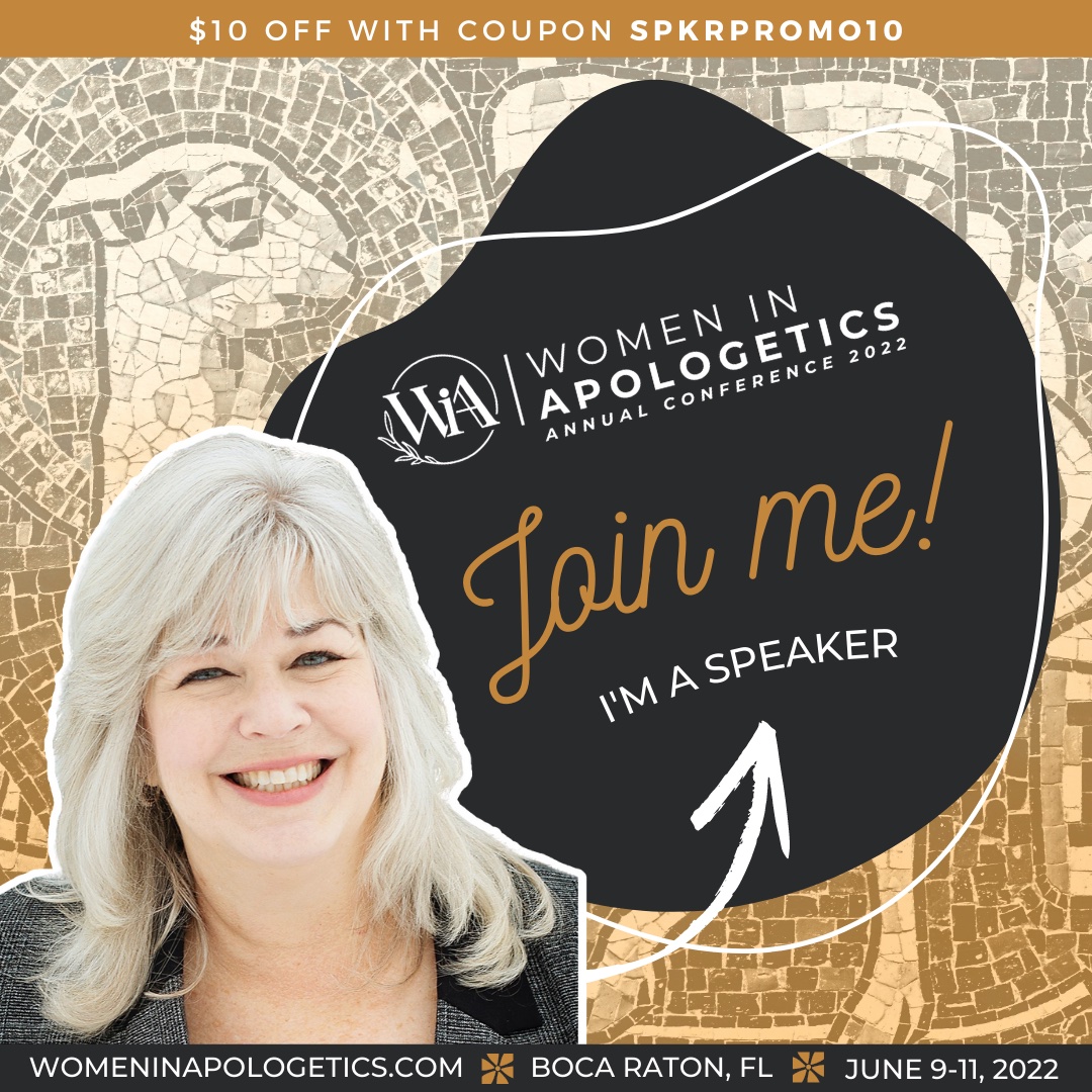 An Apologetics Conference Featuring All Women Presenters – yes, please!